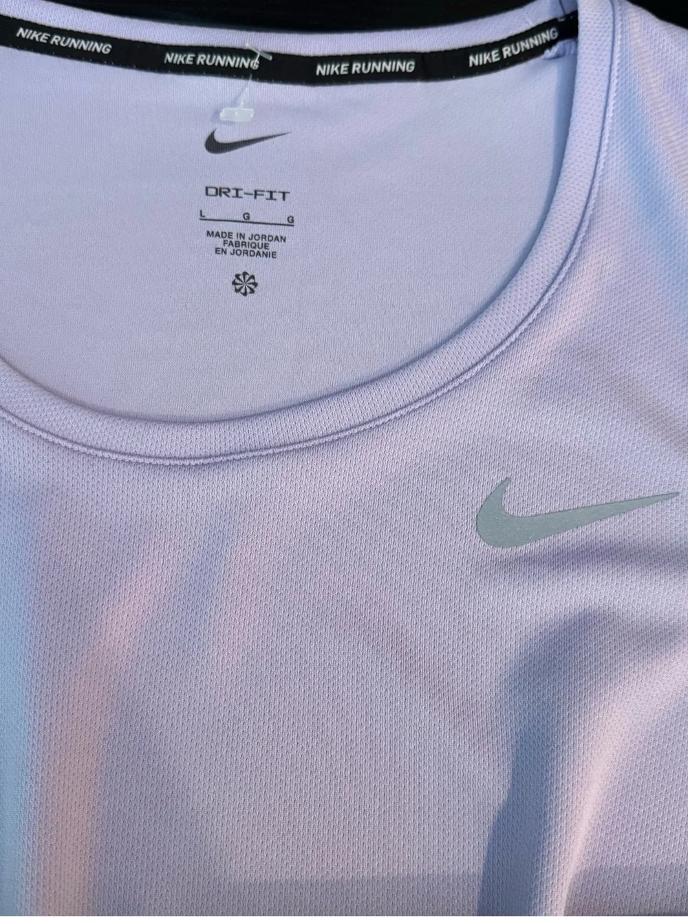 Nike Running Dri-FIT Sleeveless Tank Top Lavender Lilac Men’s Large NWT